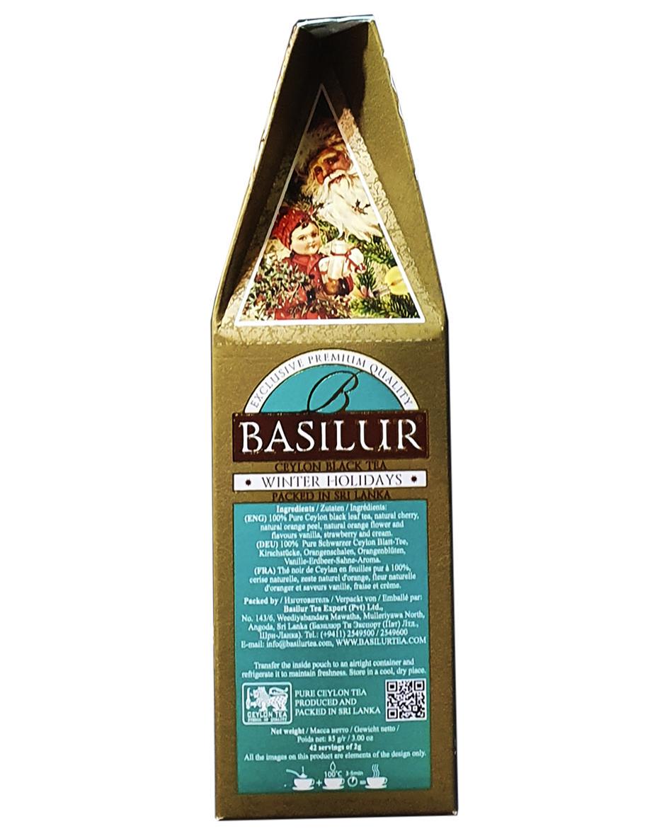 Чай черный цейлонский Basilur Зимние каникулы 85г (56407) - фото 3 Чай черный цейлонский Basilur Зимние каникулы 85г (56407) - фото 3