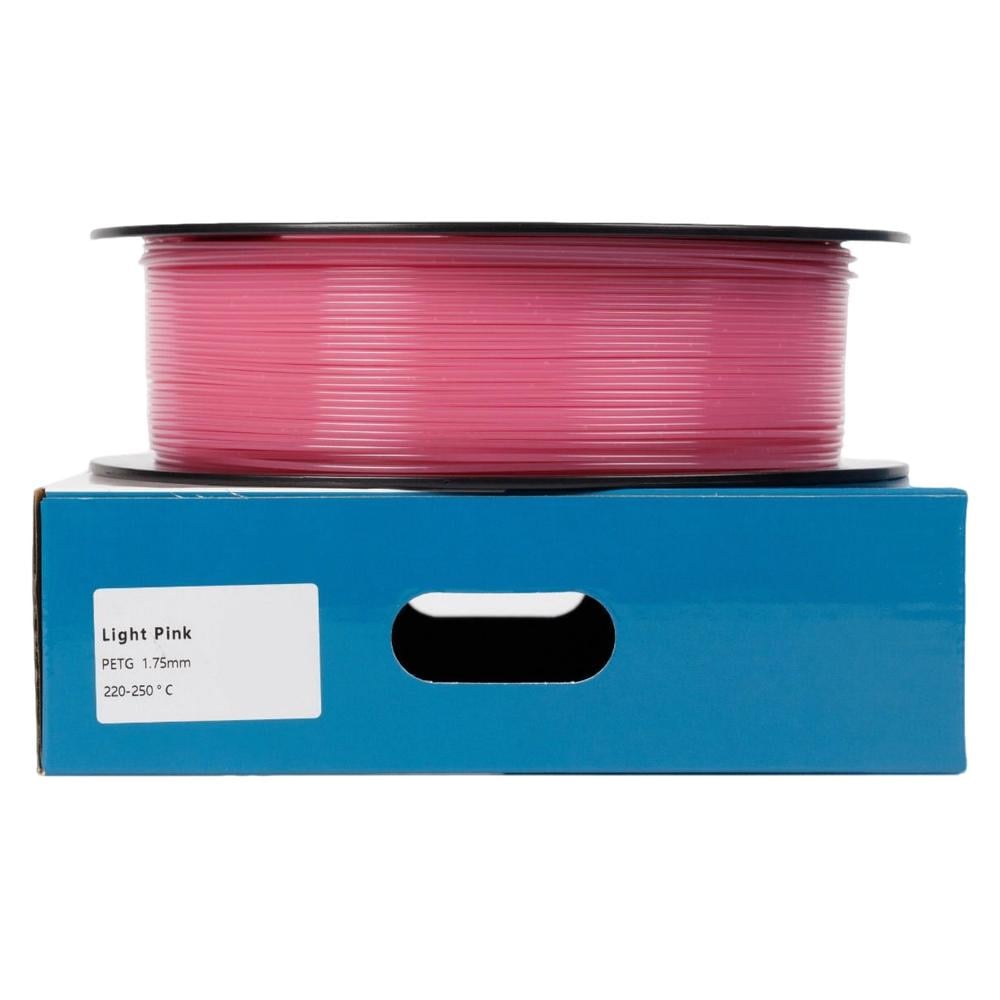 Пластик для 3D-принтера PETG Filament 1,75 мм 1 кг Светло-Розовый (UA3D425-LightPink) - фото 3 Пластик для 3D-принтера PETG Filament 1,75 мм 1 кг Светло-Розовый (UA3D425-LightPink) - фото 3