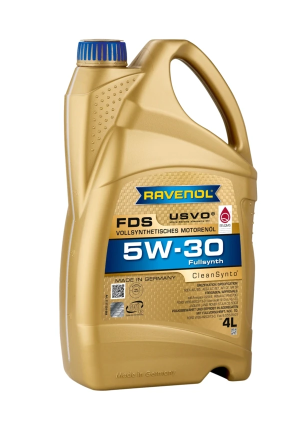 Моторное масло RAVENOL FDS 5W-30 синтетика 4 л (1111139-004)