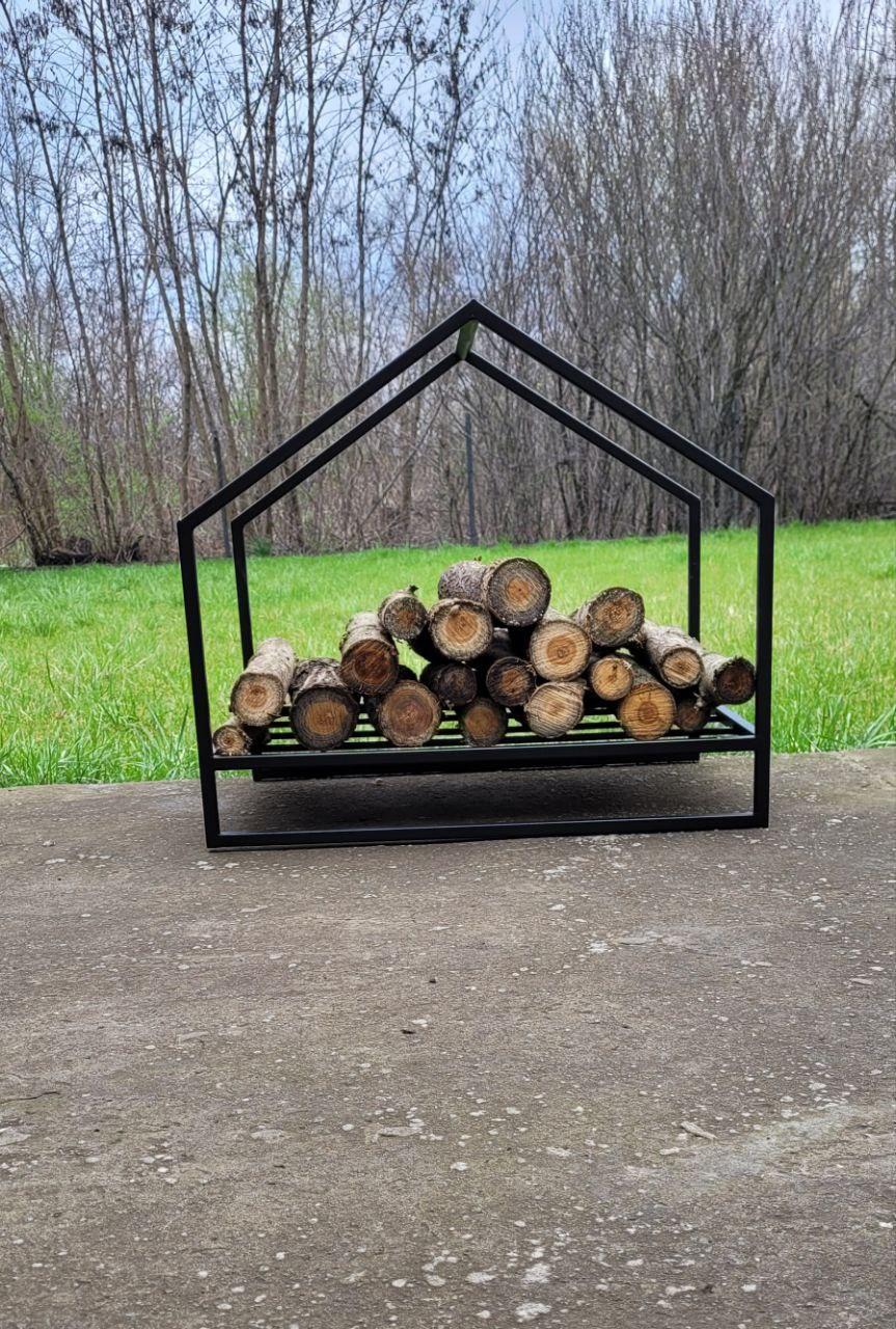 Дровница из металла в стиле лофт (2573625966) - фото 2 Дровница из металла в стиле лофт (2573625966) - фото 2