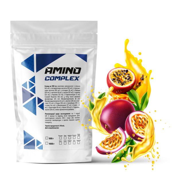Аминокомплекс Amino Complex Маракуйя 90% белка на 20 порций 500 г (21-125-am-m500)