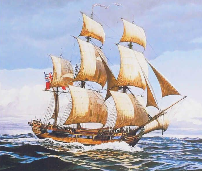 Картина за номерами TK Group 30790 30 Вітрильне судно 40х30 см (121617)