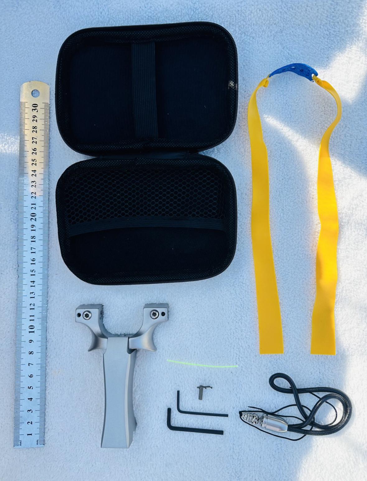 Рогатка преміум класу SFU Premium+ для полювання/риболовлі/точної стрільби металева (0030) - фото 6 Рогатка преміум класу SFU Premium+ для полювання/риболовлі/точної стрільби металева (0030) - фото 6