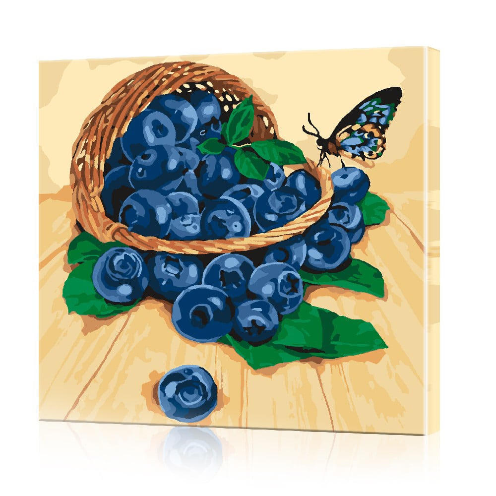 Картина по номерам ArtSale Лесная корзина PBN0060 40х40 см
