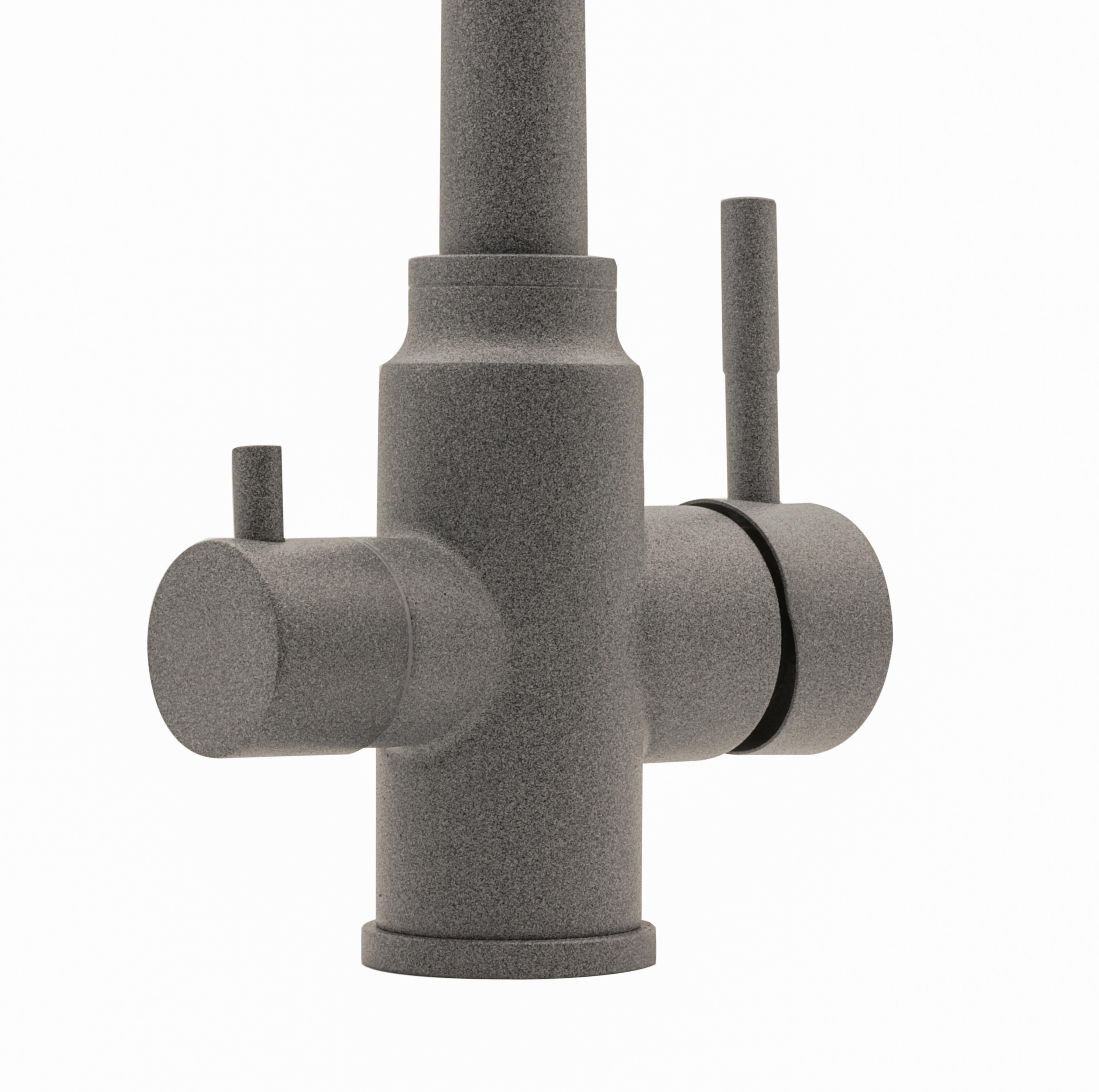 Смеситель AQUAMILL RIO с подключением фильтрованной воды Серый - фото 4 Смеситель AQUAMILL RIO с подключением фильтрованной воды Серый - фото 4