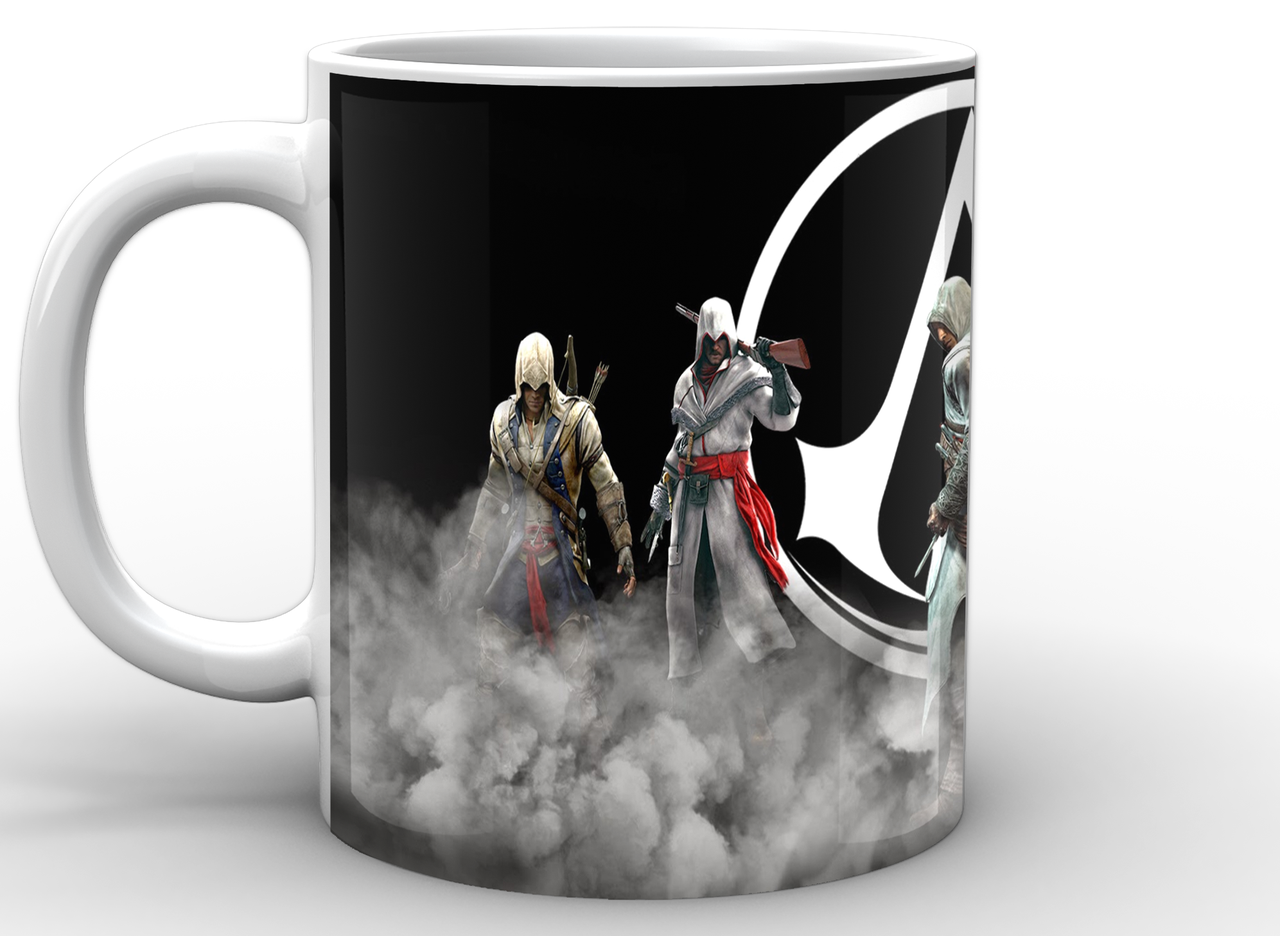 Чашка Gee! Белый Assassins Creed Кредо Ассасина Эмблема AC.02.07