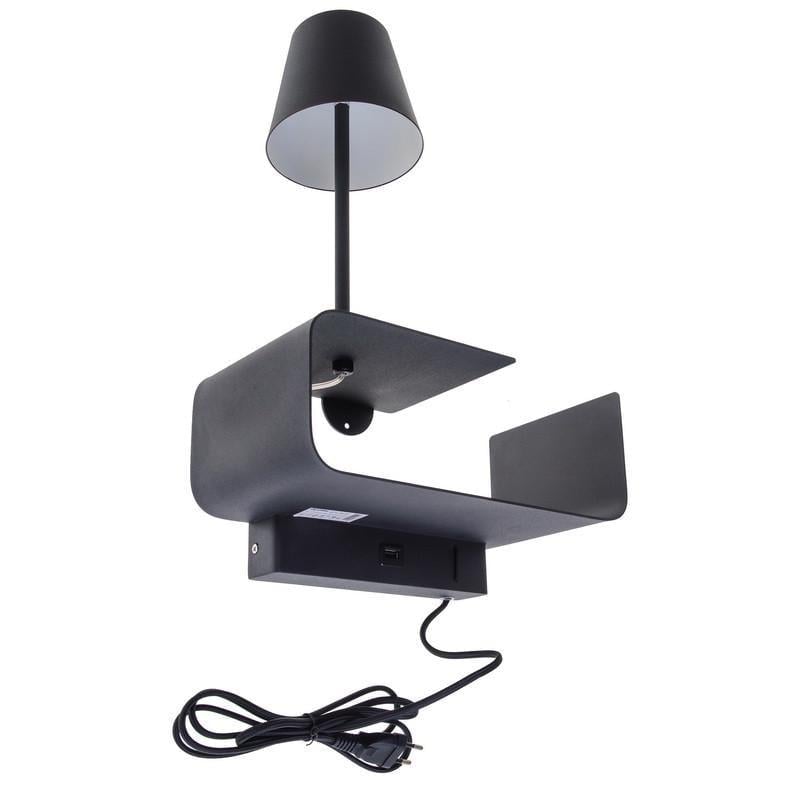 Бра-полка настенная накладная Brille LED BL-574W/6W BK 29-102