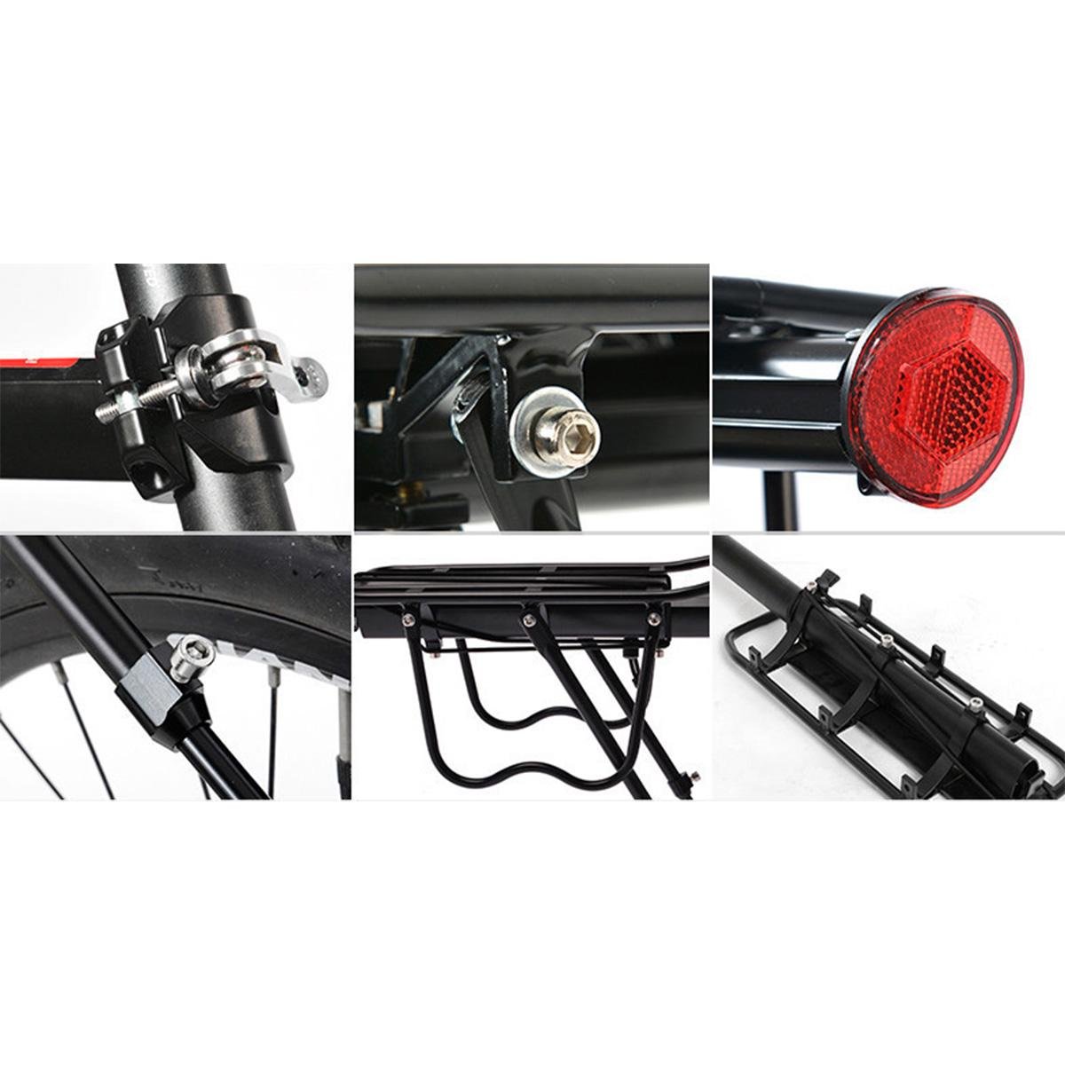 Багажник на велосипед Rockbros HJ1009 Чорний (RB-HJ1009-4023) - фото 4 Багажник на велосипед Rockbros HJ1009 Чорний (RB-HJ1009-4023) - фото 4