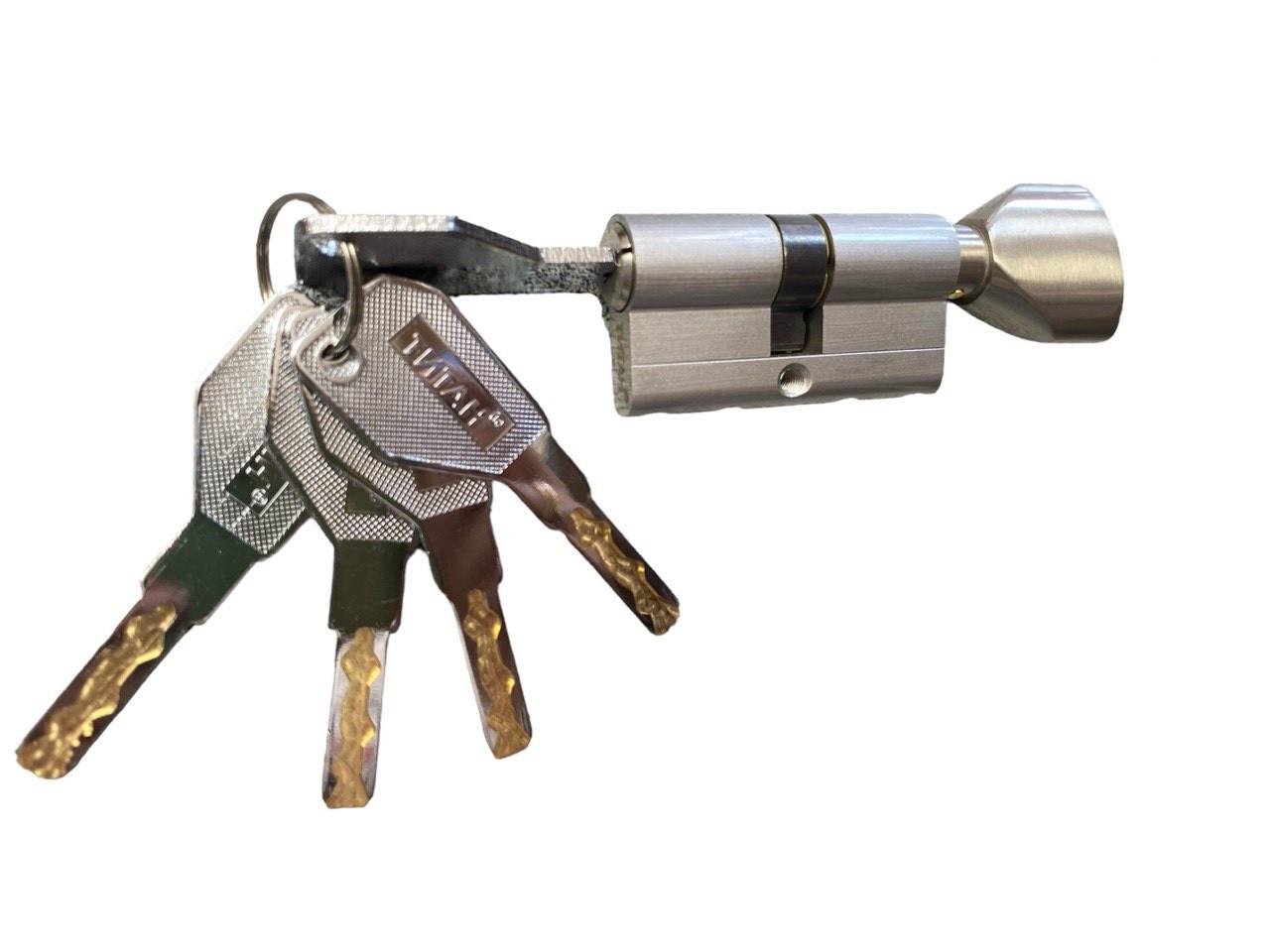 Циліндровий механізм для замка Титан 3D серія M 60 C SN - фото 4