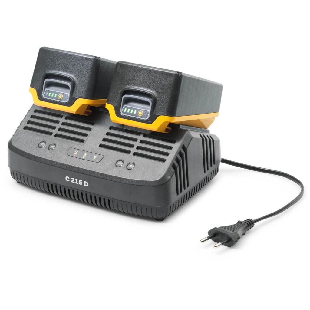 Зарядний пристрій для акумуляторів Stiga C215D струм 2А сумісний з батареями 20V подвійний (335c8347) - фото 3 Зарядний пристрій для акумуляторів Stiga C215D струм 2А сумісний з батареями 20V подвійний (335c8347) - фото 3