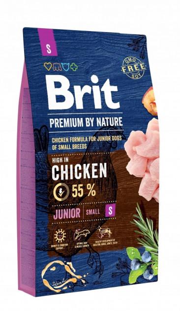 Корм сухой Brit Premium S для взрослых собак мелких пород 8 кг (170811/6307)