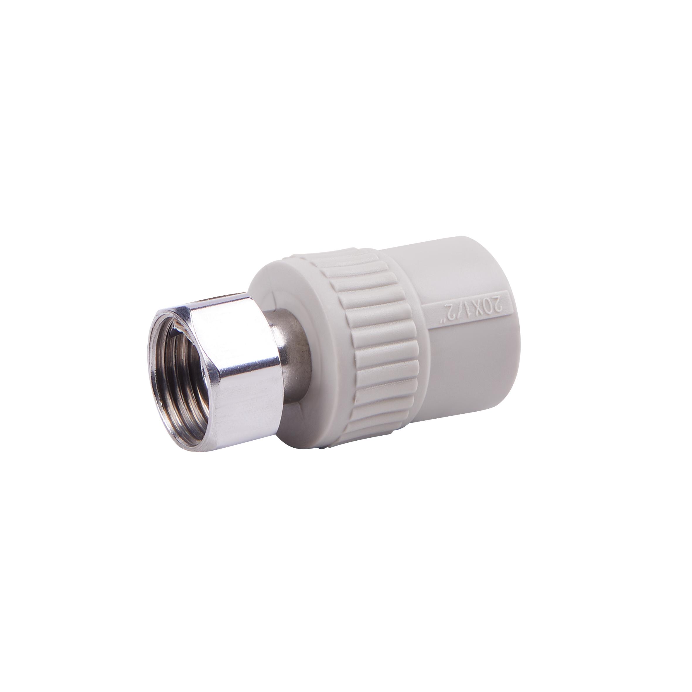 Муфта Alfa plast APTUWC2012X PPR пайка-внутренняя 20x1/2" (72615)