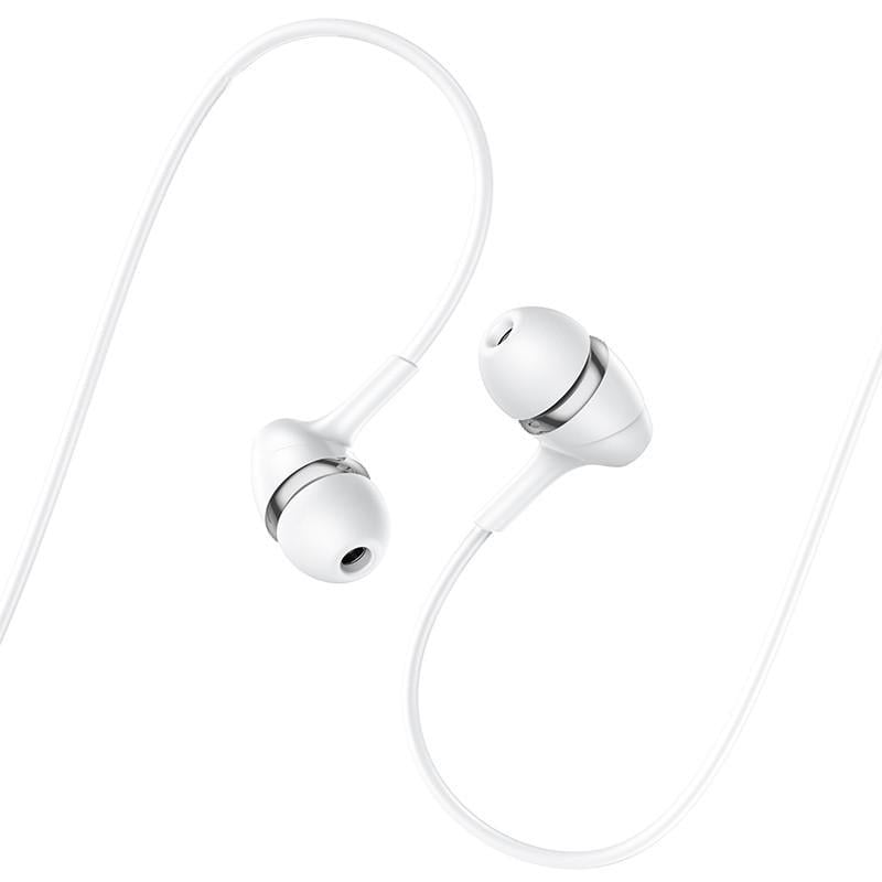 Наушники проводные вакуумные Hoco M76 1,2 м White (00000039918_2)