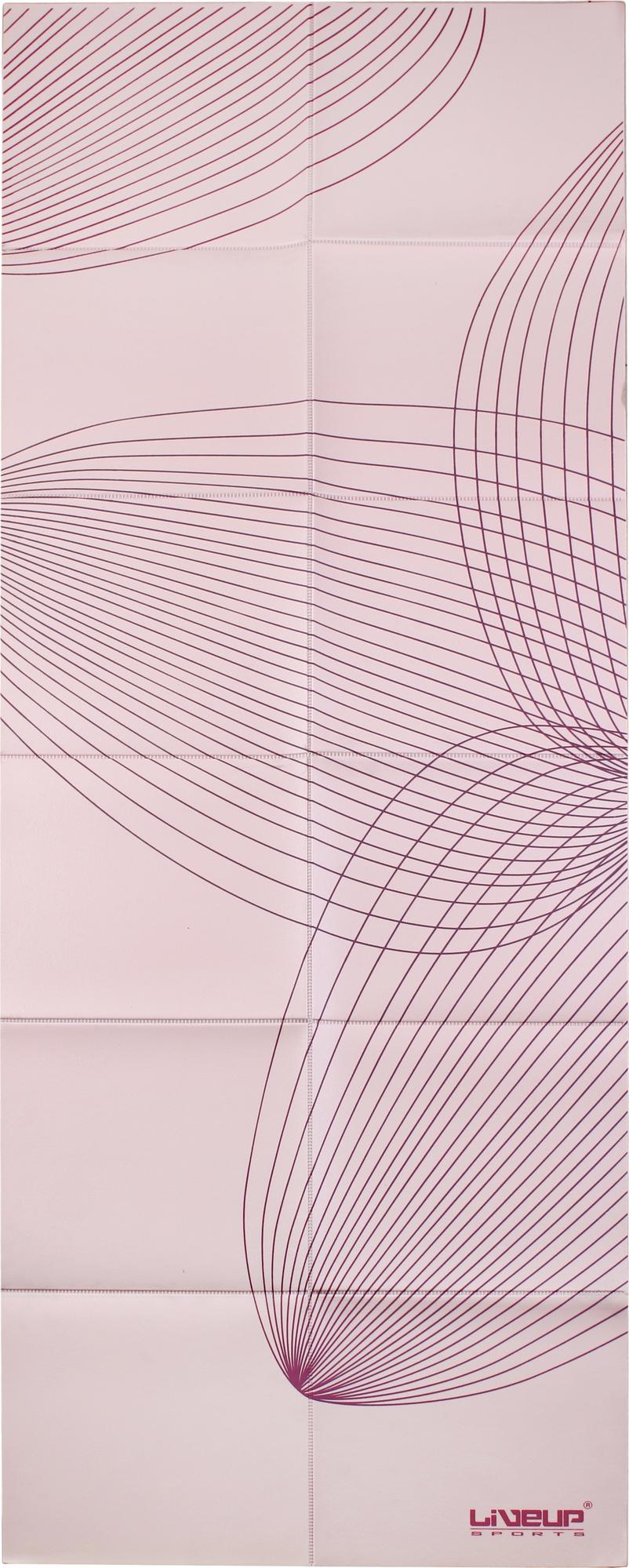 Килимок для йоги складаний LiveUp FOLDABLE YOGA MAT Світло-рожевий (LS3290) Килимок для йоги складаний LiveUp FOLDABLE YOGA MAT Світло-рожевий (LS3290)