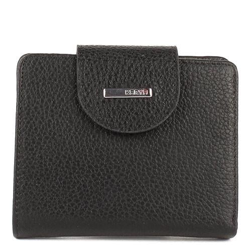 Кошелек женский Karya из натуральной кожи Черно-красный 2007-4546 (2389259022)