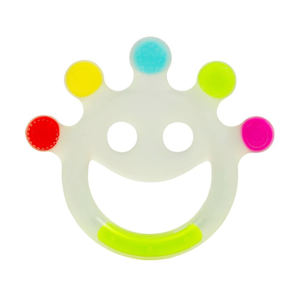 Прорезыватель силиконовый с держателем (FR-132-R-76)