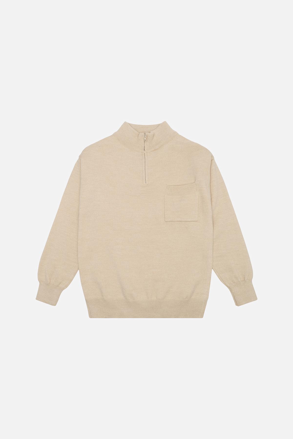 Свитер для мальчика ЦБ-00220740 146 см Молочный (28575756)