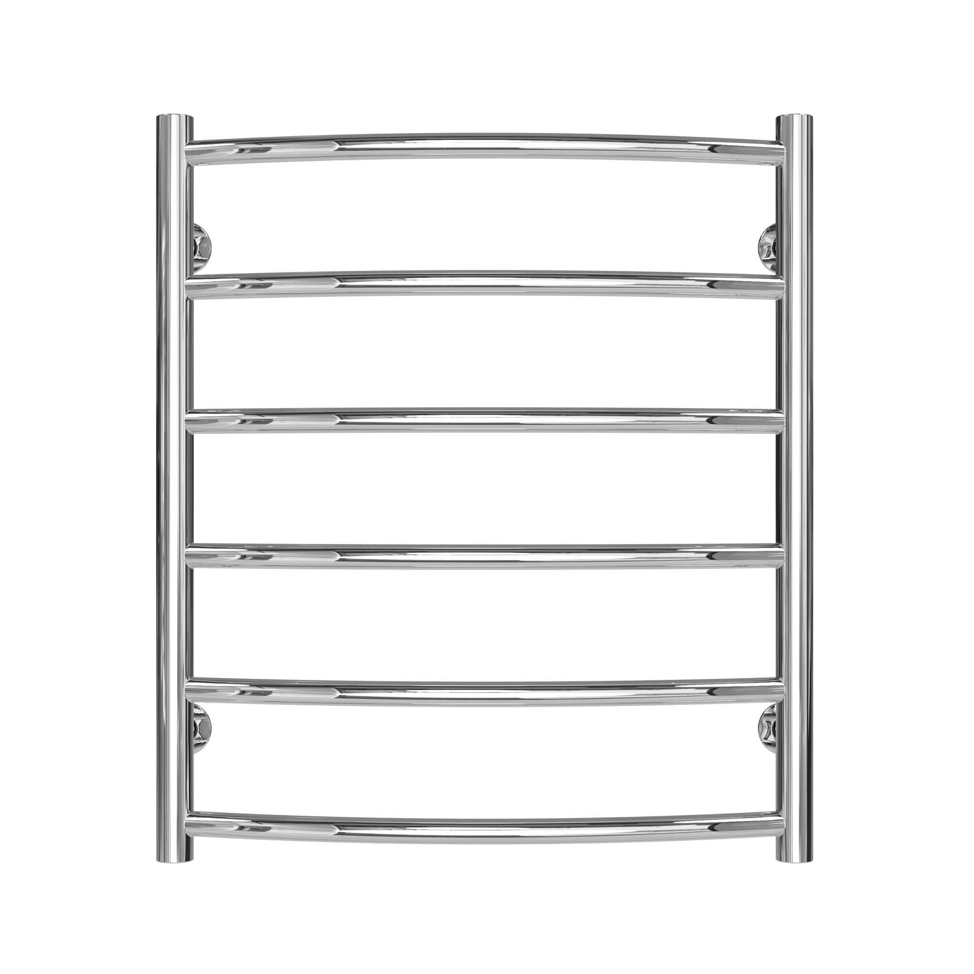 Полотенцесушитель водяной Deffi Классик П6 нижнее подключение нержавеющая сталь 500х600 мм Хром (C.DK.60.50.6.C.A)