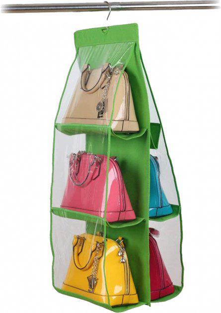 Подвесной органайзер для сумок Hanging Purse Organizer Зеленый (36bb774b) Подвесной органайзер для сумок Hanging Purse Organizer Зеленый (36bb774b)