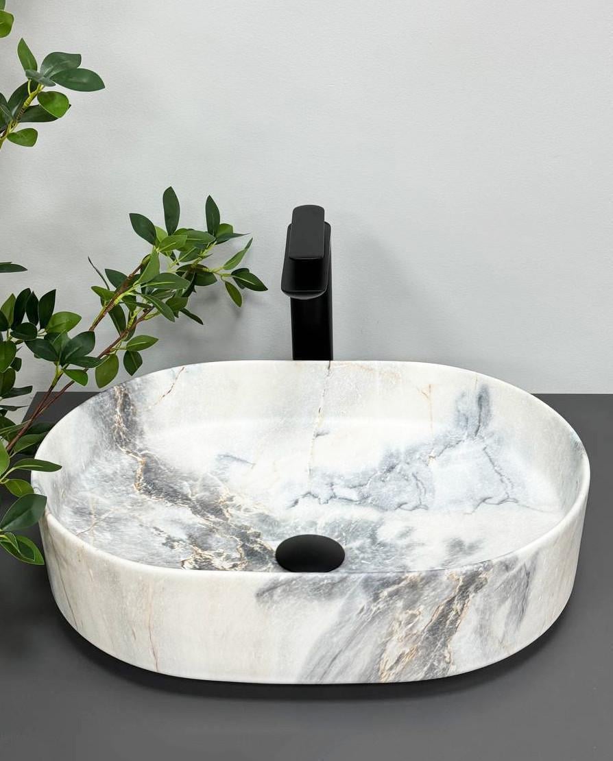 Умывальник накладной VBI VERONA 50 Granit Matt (2808389722) Умывальник накладной VBI VERONA 50 Granit Matt (2808389722)