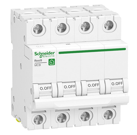Автоматический выключатель 4-п. RESI9 63A C 6kA SCHNEIDER ELECTRIC C2