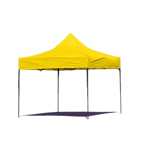 Намет шатер розсувний 3х3 м Жовтий (2023) - фото 1 Намет шатер розсувний 3х3 м Жовтий (2023) - фото 1