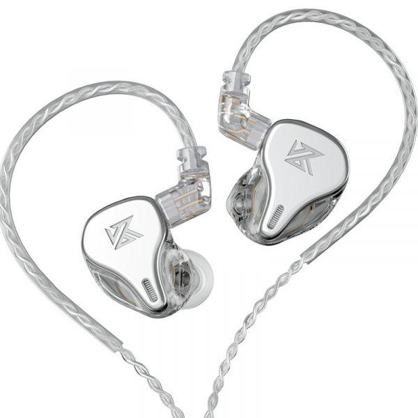 Наушники KZ DQ6 Mic Silver (1275344)