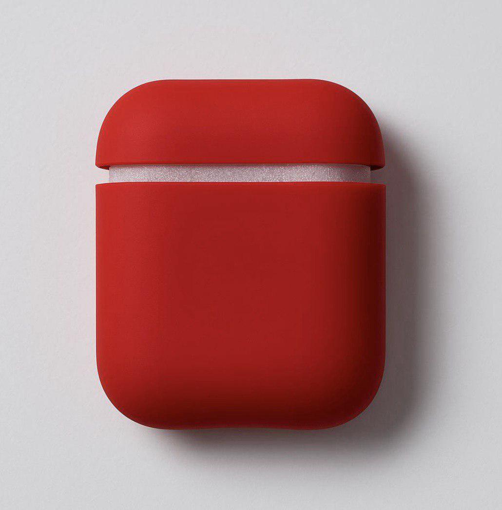 Чехол Slim Silicon Case for AirPods 2 Red (м01085) Чехол Slim Silicon Case for AirPods 2 Red (м01085)