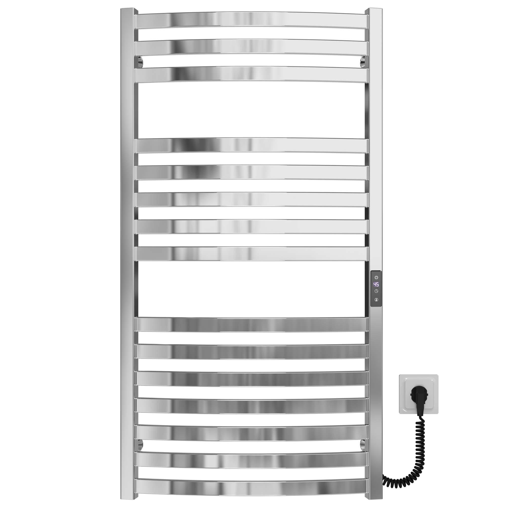 Рушникосушарка електрична Deffi Dexter П15 JD04 праве підключення нержавіюча сталь 500х1000 мм Хром (A.DR.100.50.15.E.C.R.2)