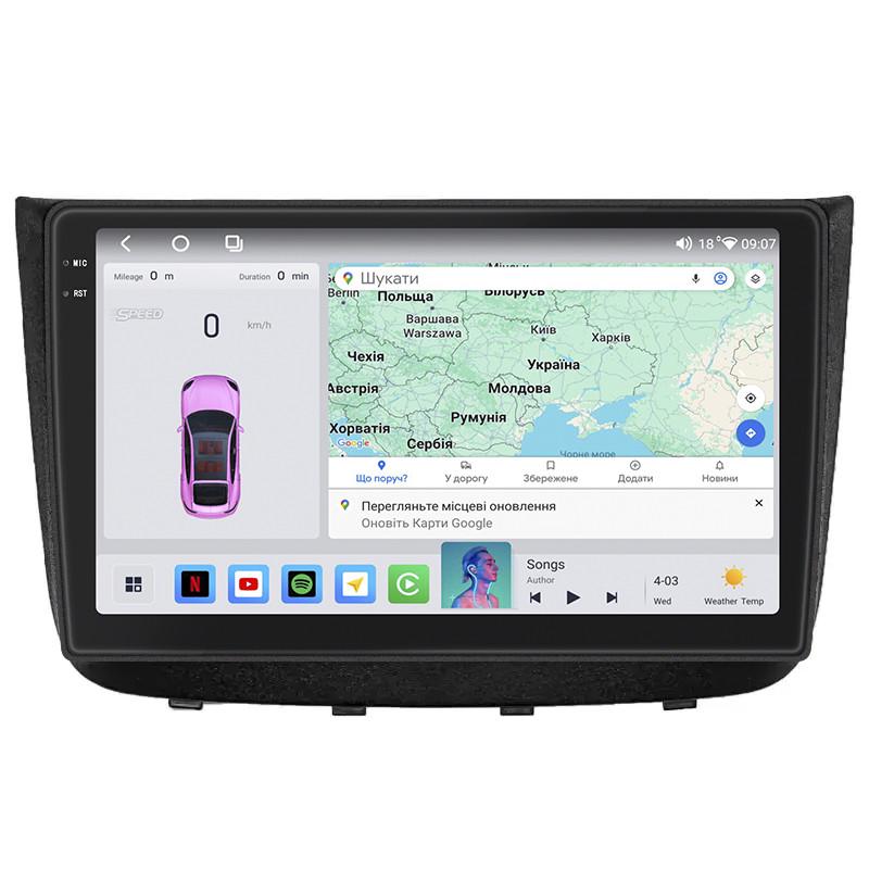 Автомагнитола штатная Lesko 4G/QLED/360°/CarPlay для Mercedes-Benz Vito II W639 Рестайлинг 2010-2014 4/64Gb 10" (2313112663)