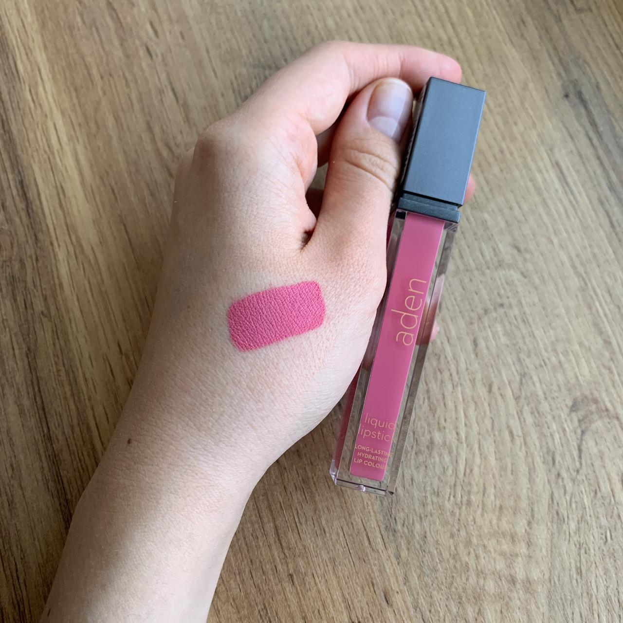 Помада рідка матова Aden Liquid lipstick №20 Mellow 7 мл (a122) - фото 2