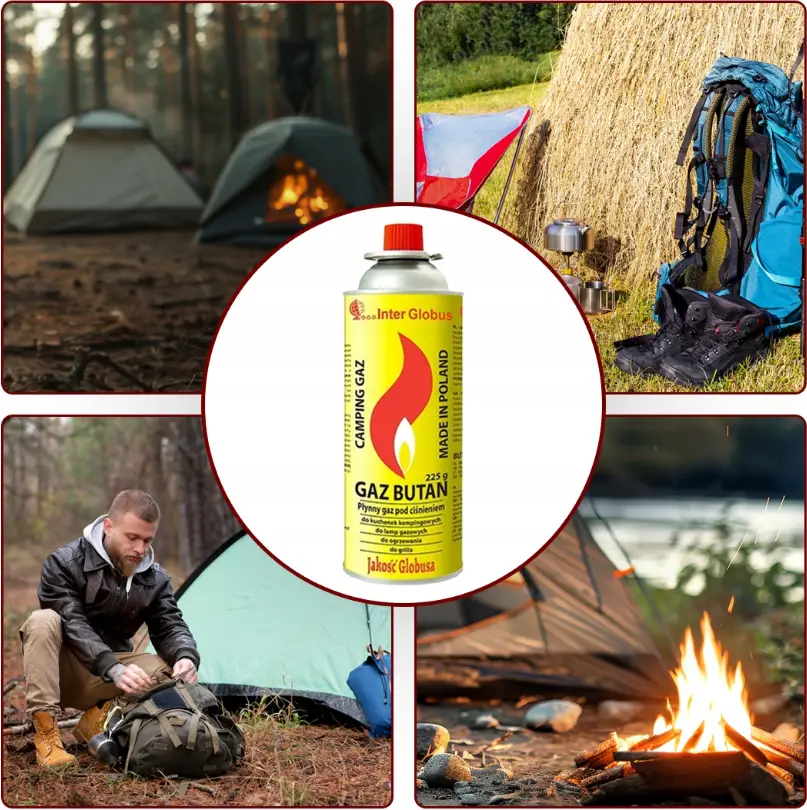 Газовый баллончик Inter Globus 225 г 400 мл (28488824) - фото 2