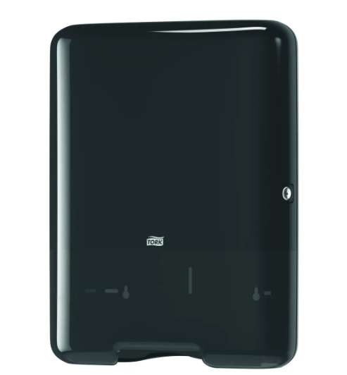 Tork диспенсер для рушників zz скл.Singlefold, чорний