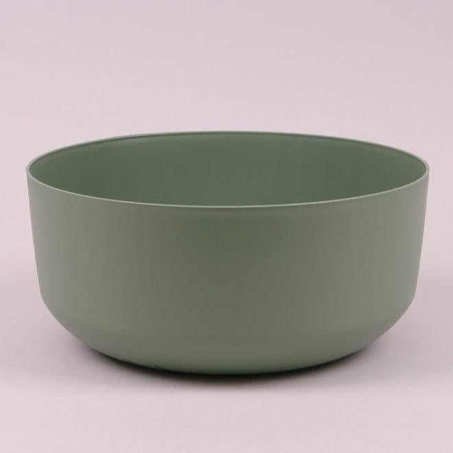 Горшок пластиковый Flora GRACIA STANDART LOW 28,5 см Белый (92284)