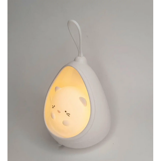 Ночник котик в корзине с сенсором движения и встроенным аккумулятором (TL-11) - фото 6 Ночник котик в корзине с сенсором движения и встроенным аккумулятором (TL-11) - фото 6