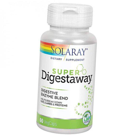 Пищеварительные ферменты Solaray Super Digestaway Digestive Enzyme Blend 60 Veg Caps (SOR-04800)