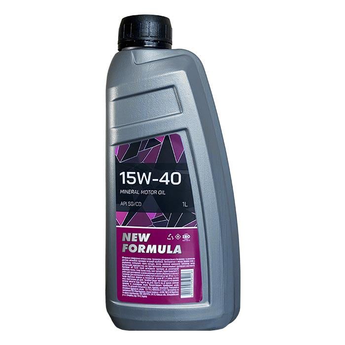 Моторное масло автомобильное NEW FORMULA 15w-40 1 л (196253)