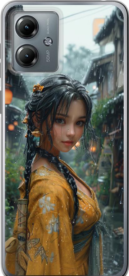 Чехол на Motorola Moto G14 Anime-girl (6133u-3197-42517) Чехол на Motorola Moto G14 Anime-girl (6133u-3197-42517)