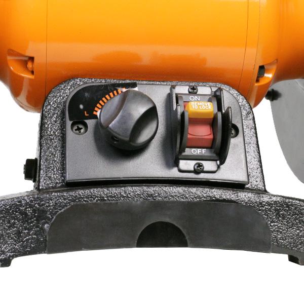 Точильный станок WorkMan TLG200VL с регулировкой оборотов (183) - фото 2