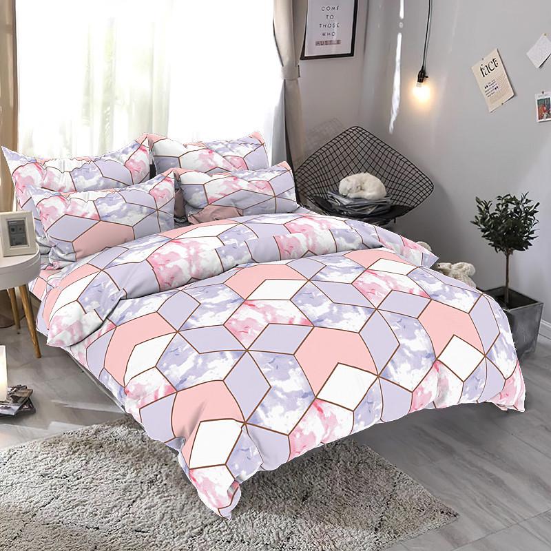 Простыня на резинке Vilenna бязь голд Разноцветная абстракция 160х200+25 см