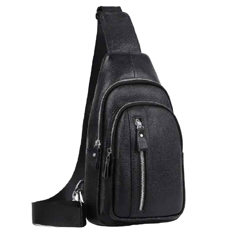 Рюкзак кожаный на одно плечо Tiding Bag A25F-022-1A