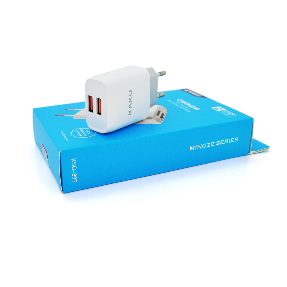 Зарядное устройство сетевое iKaku KSC-395 MINGZE 2xUSB 12W (26441846) Зарядное устройство сетевое iKaku KSC-395 MINGZE 2xUSB 12W (26441846)