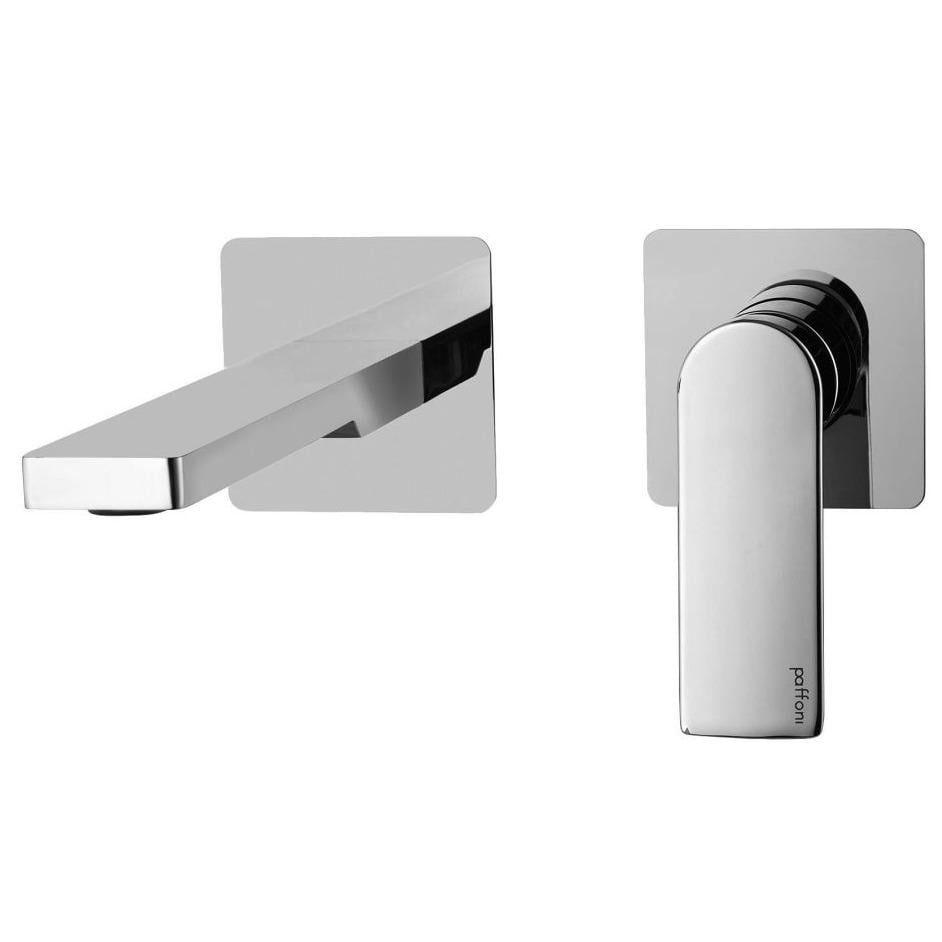 Смеситель для умывальника однорычажный настенного монтажа Paffoni Tango TA105CR70 Хром (216200) Смеситель для умывальника однорычажный настенного монтажа Paffoni Tango TA105CR70 Хром (216200)