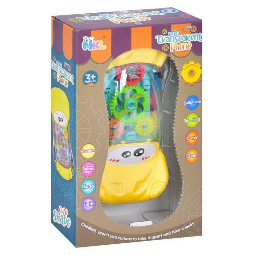 Іграшка для малюків Машина-телефон рухомі деталі 15 см (3216) - фото 2 Іграшка для малюків Машина-телефон рухомі деталі 15 см (3216) - фото 2