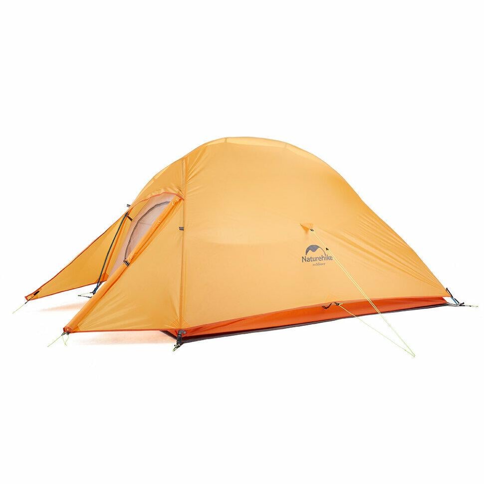 Палатка двухместная Naturehike Сloud Up 2 Updated NH17T001-T 270х125 см Оранжевый