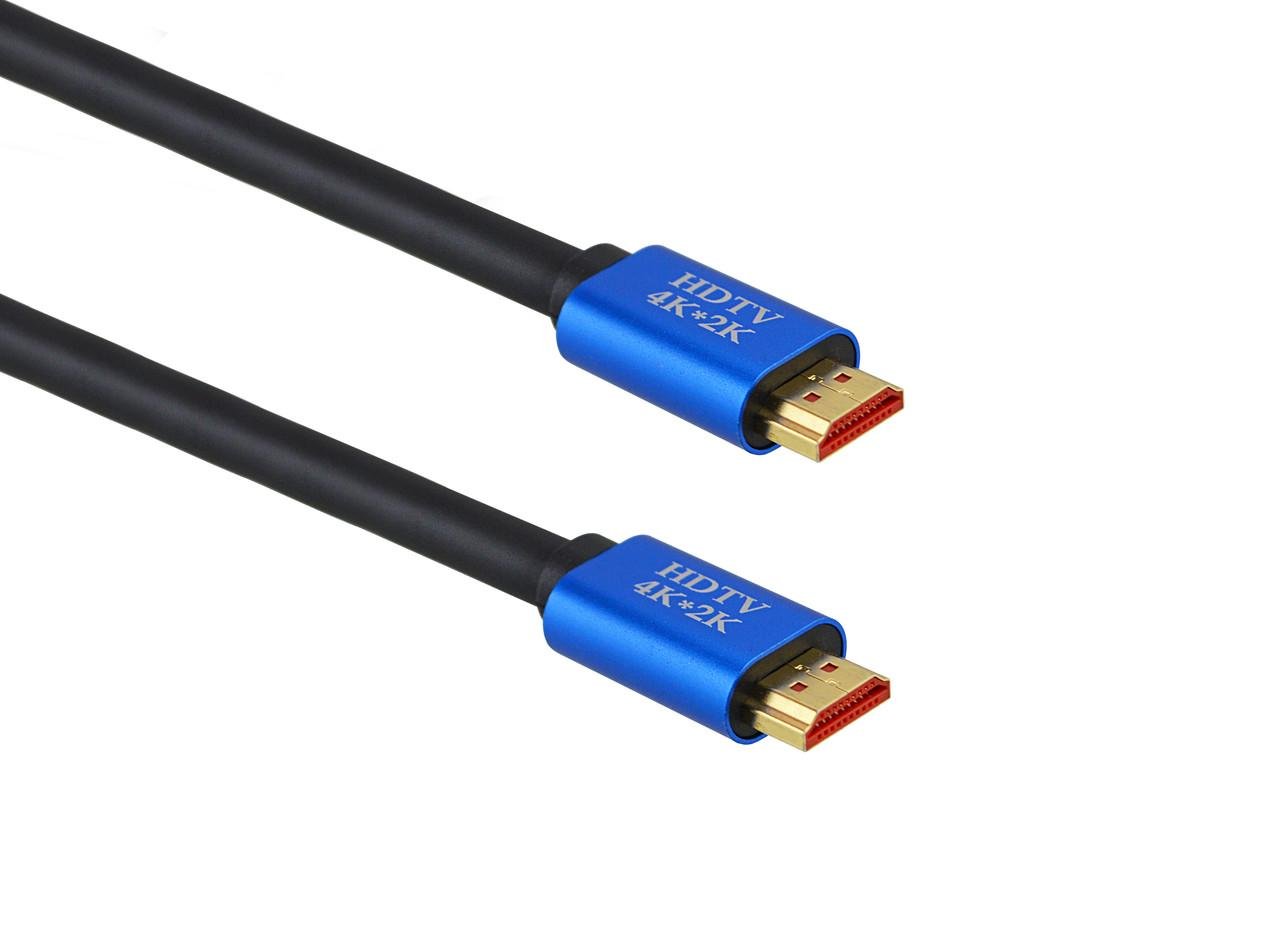 Кабель Rias 4/2К HDMI Male-HDMI Male v2.0 10 м Black (3_03223) - фото 2