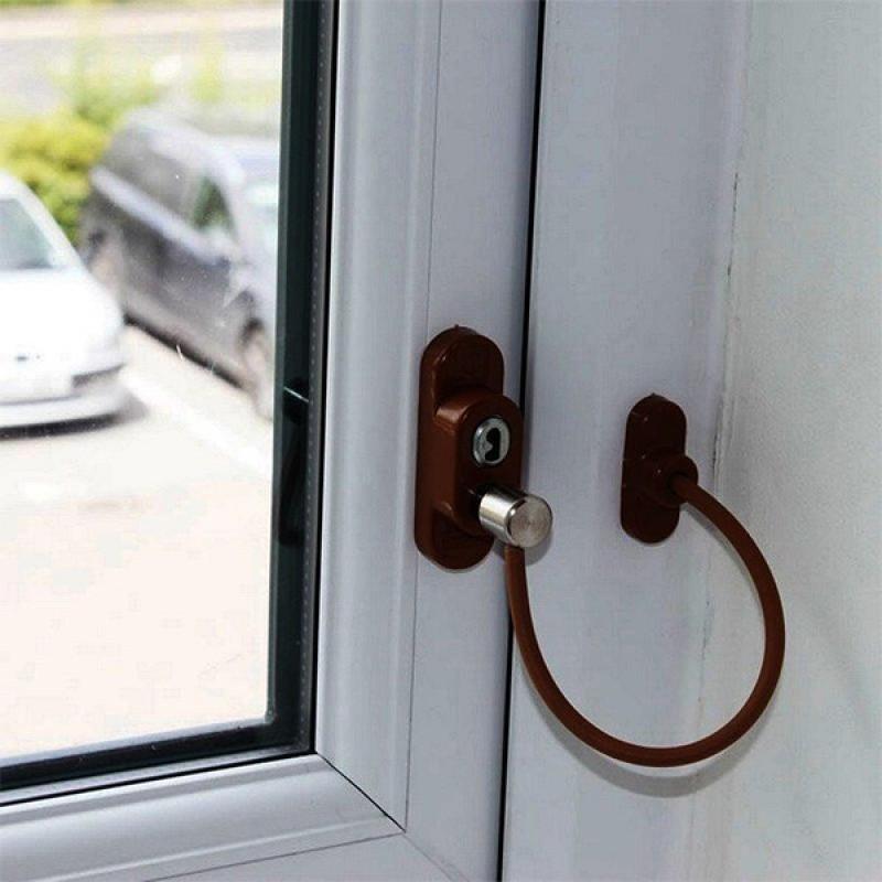 Дитячий замок на вікно Penkid Safety Lock Коричневий (3104214202) - фото 3