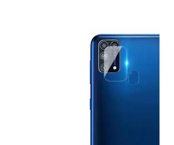 Противоударная гидрогелевая пленка Hydrogel Film для Samsung Galaxy M21 на камеру 3 шт, Transparent