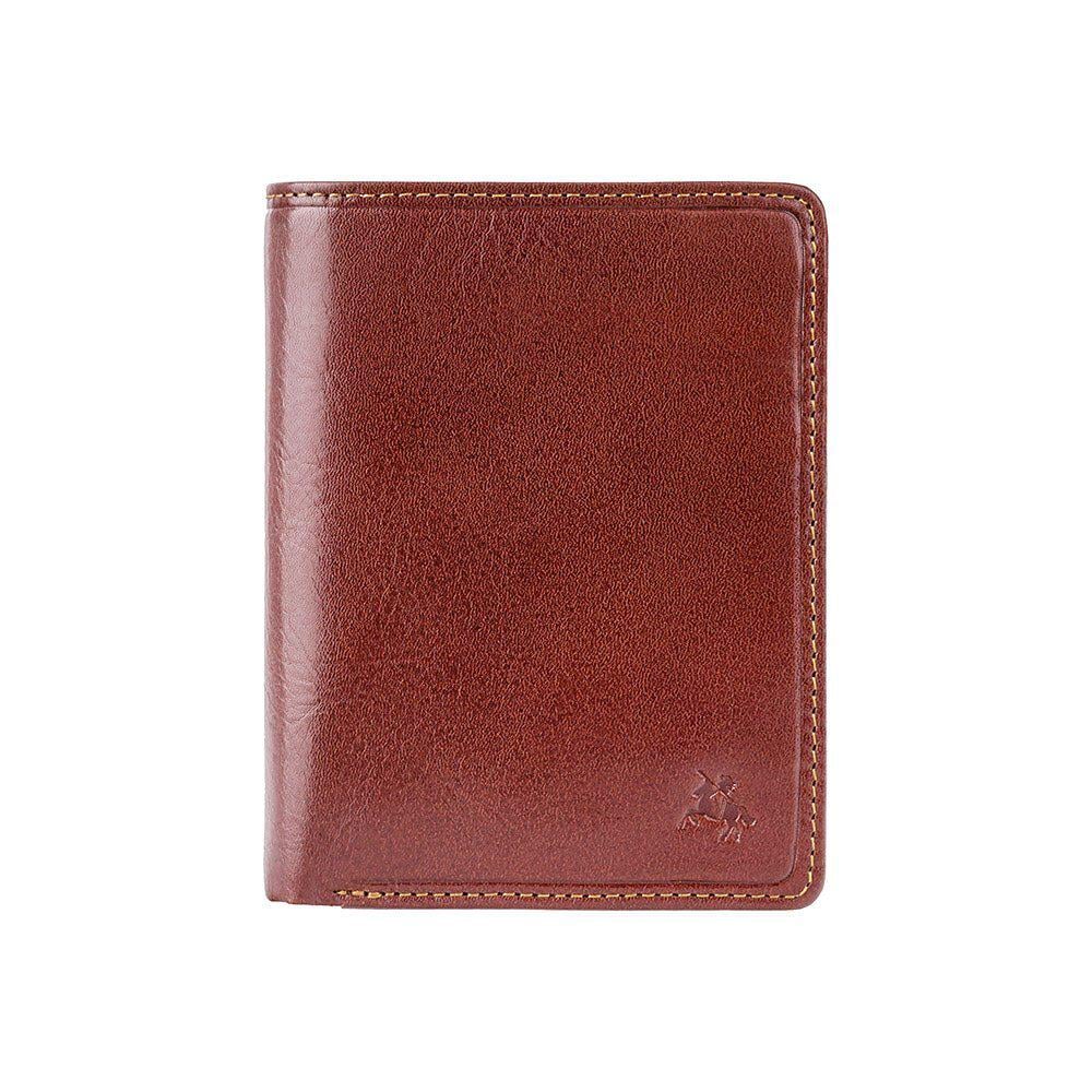 Мужское кожаное портмоне Visconti Lucca TSC44 tan RFID