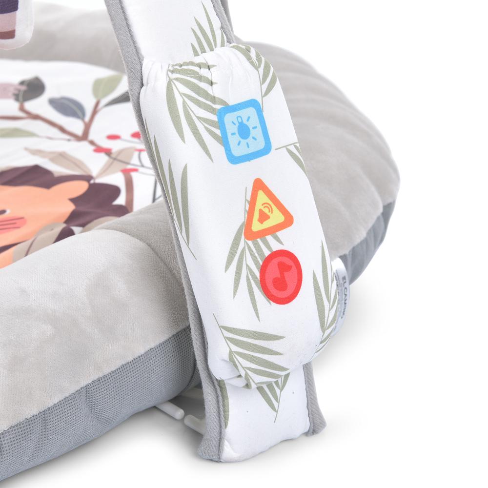 Розвиваючий килимок для немовляти El Camino ME 1170 Beige - фото 4 Розвиваючий килимок для немовляти El Camino ME 1170 Beige - фото 4